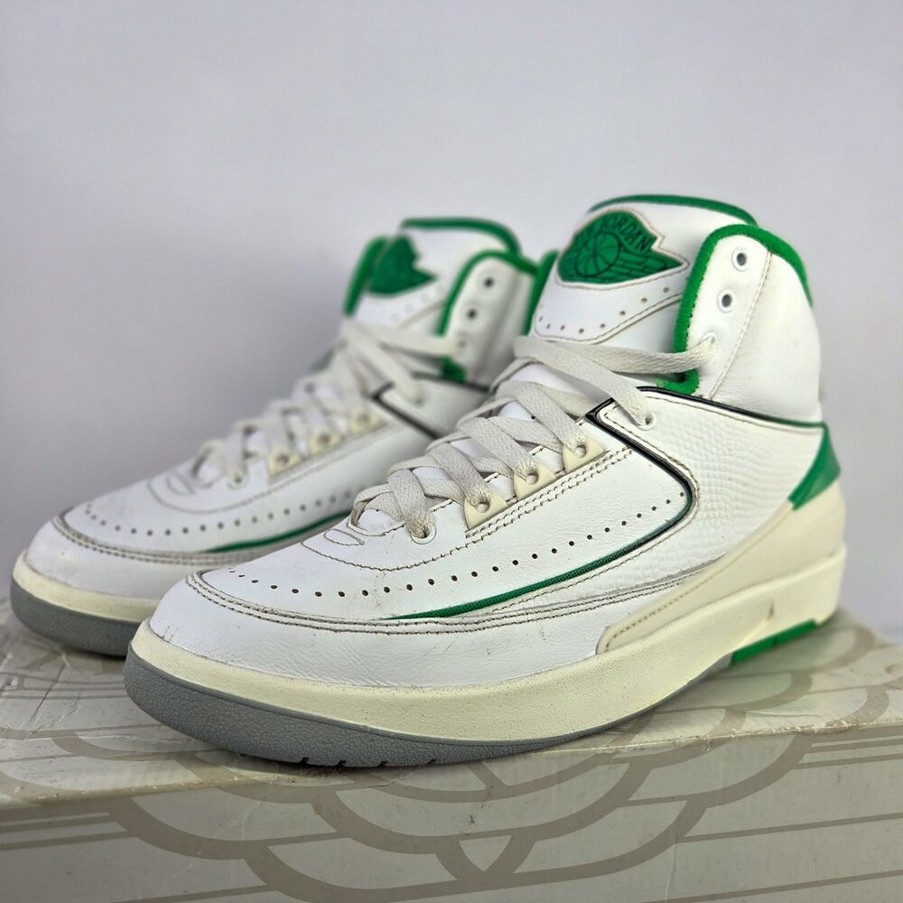 Nike Air Jordan 2 Retro Lucky Green DR8884-103 Men’s Size 7.5